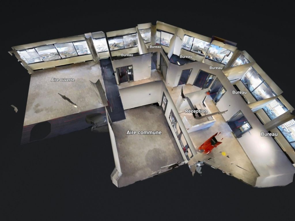 Espace de bureaux moderne � Place Iberville III (Qu�bec)