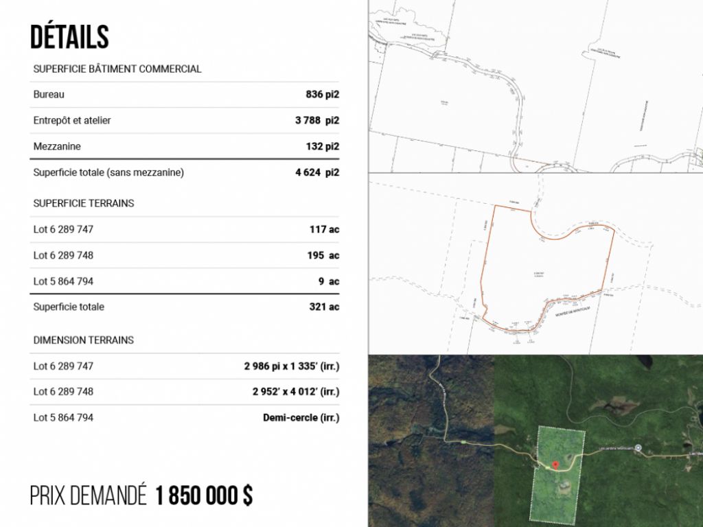Terrain montagneux pour d�veloppement int�gr�