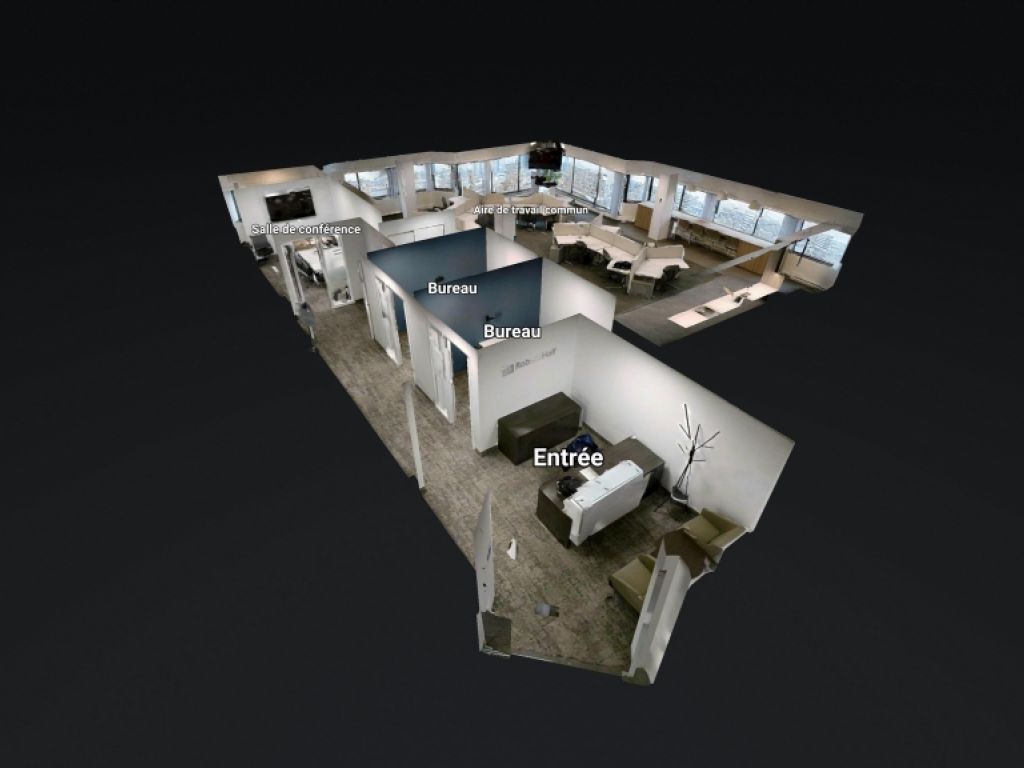 Espace de bureaux moderne � Place Iberville IV (Qu�bec)