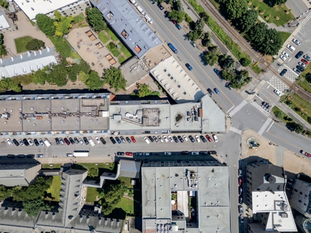 Emplacement de choix au c�ur du Vieux-Montr�al