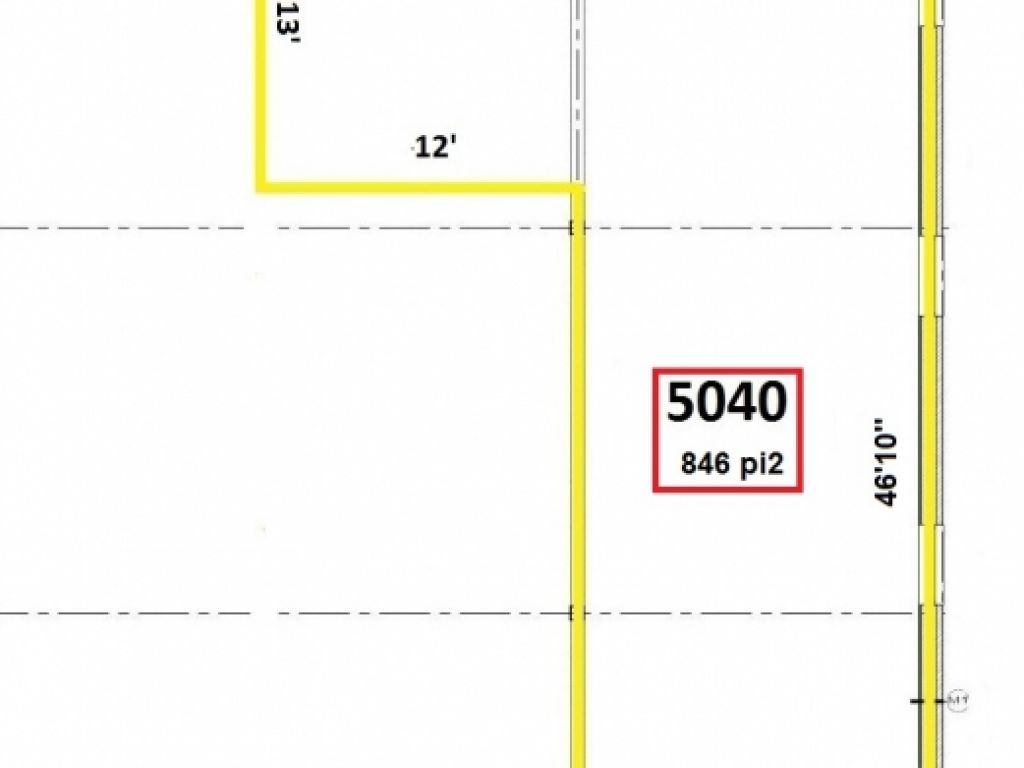 A LOUER LOCAL COMMERCIAL 846 Pi2  | Ste-Catherine | 