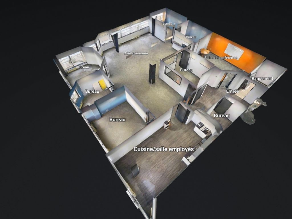 Espace de bureaux moderne � Place Iberville IV (Qu�bec)