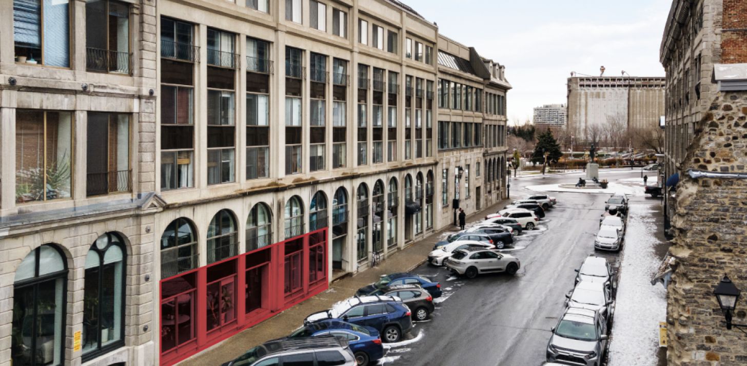 Location commerciale dans le Vieux-Montr&eacute;al - &Agrave; louer