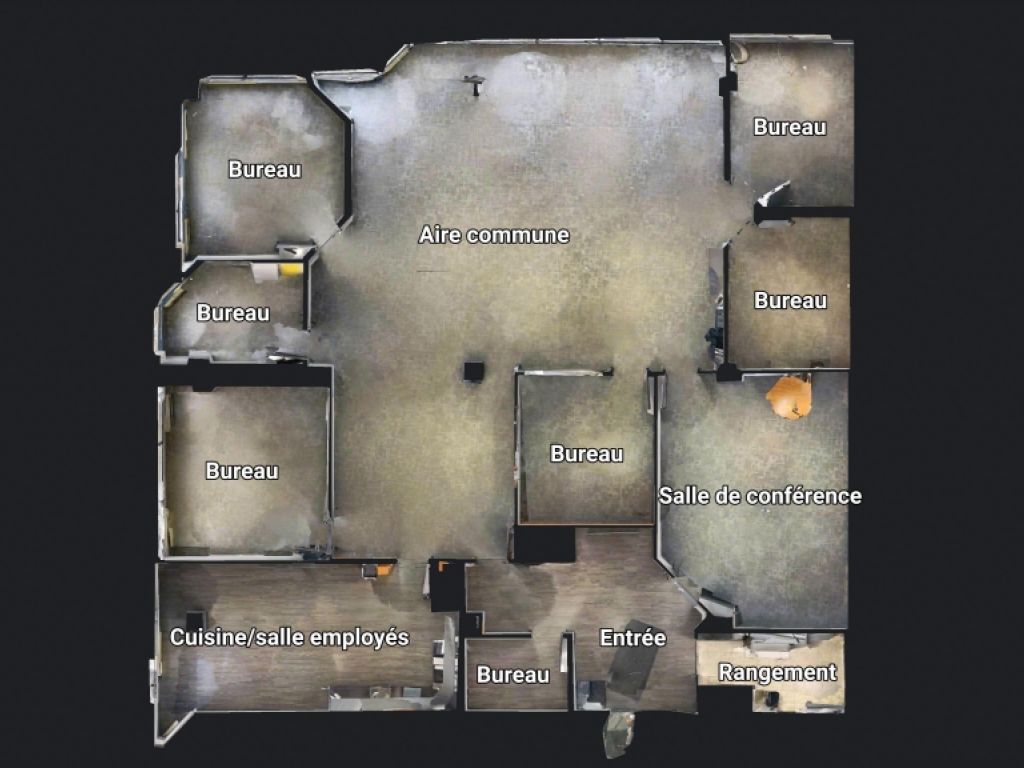 Espace de bureaux moderne � Place Iberville IV (Qu�bec)