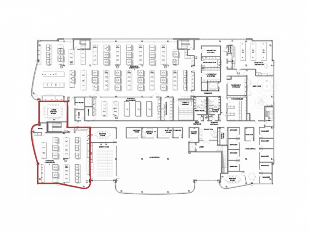 Sous-location dans le laboratoire X-Chem