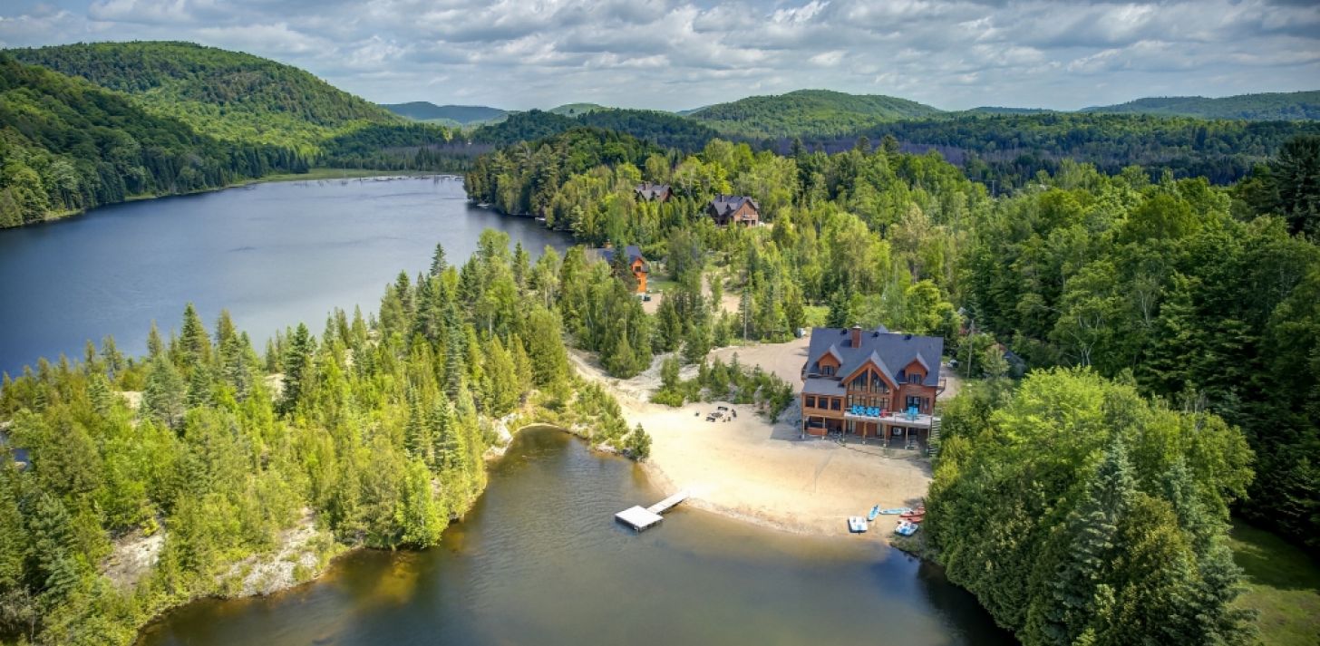 Domaine de chalets locatifs &agrave; vendre dans les Laurentides - &Agrave; vendre