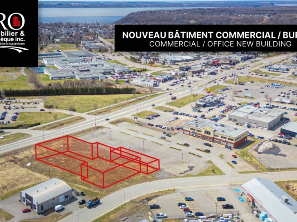 Locaux commerciaux / Bureaux NEUFS ou EXISTANTS � louer au 200 rue Commerciale, Donnacona.