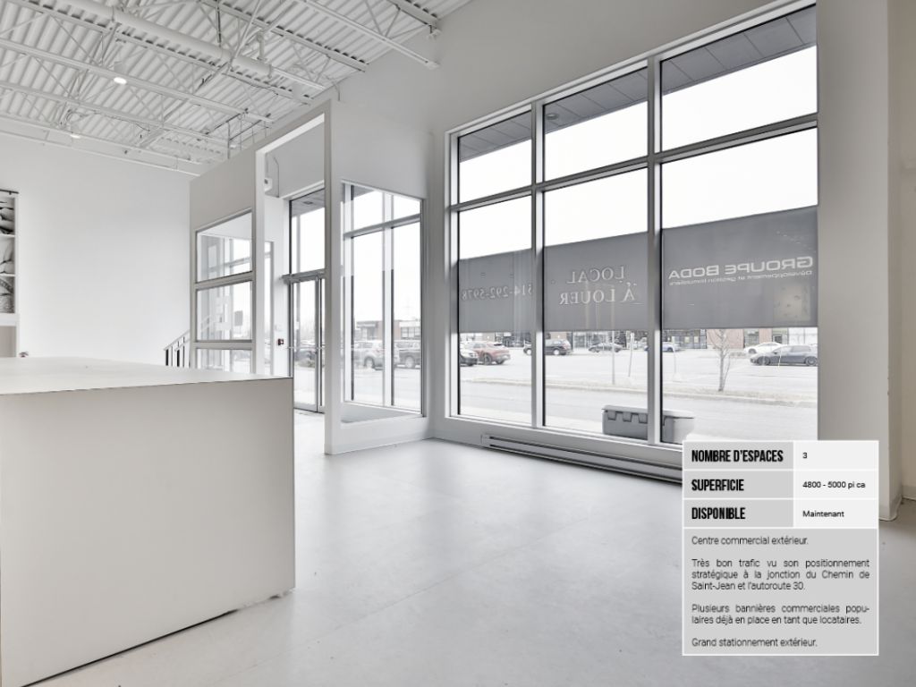 Espaces commerciaux � louer