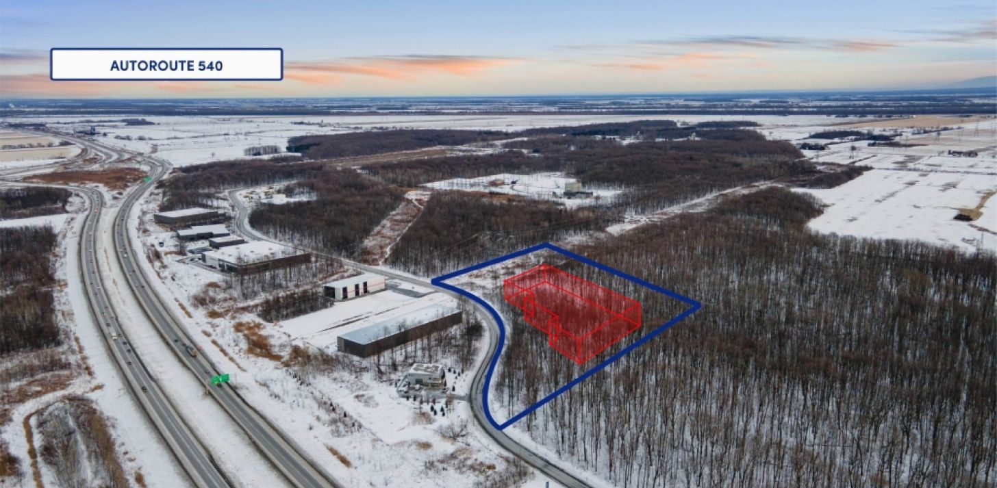 &Eacute;coparc industriel Valleyfield - Espace neuf &agrave; vendre/louer - &Agrave; louer