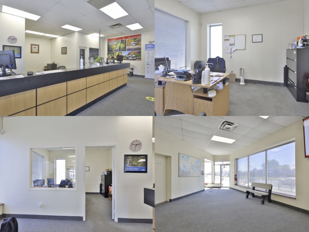 Espace commercial et industriel avec entreposage ext�rieur