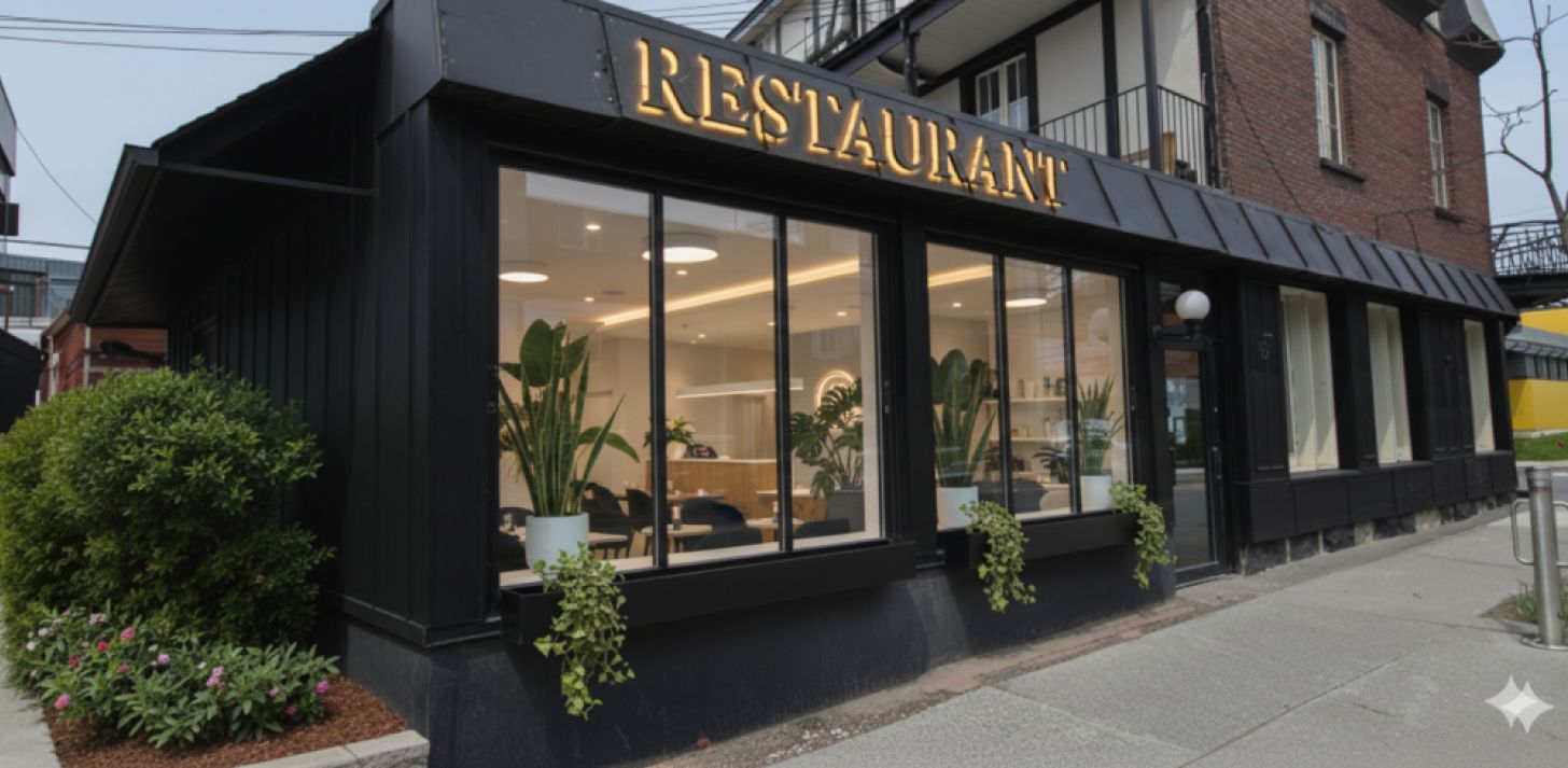 Local commercial &agrave; louer Montr&eacute;al � Coin de rue � Hotte commerciale incluse � Acc&egrave;s livraison � Restaurant, Traiteur, Cuisine Fant&ocirc;me, Boulangerie � Ville-Marie Est - &Agrave; louer