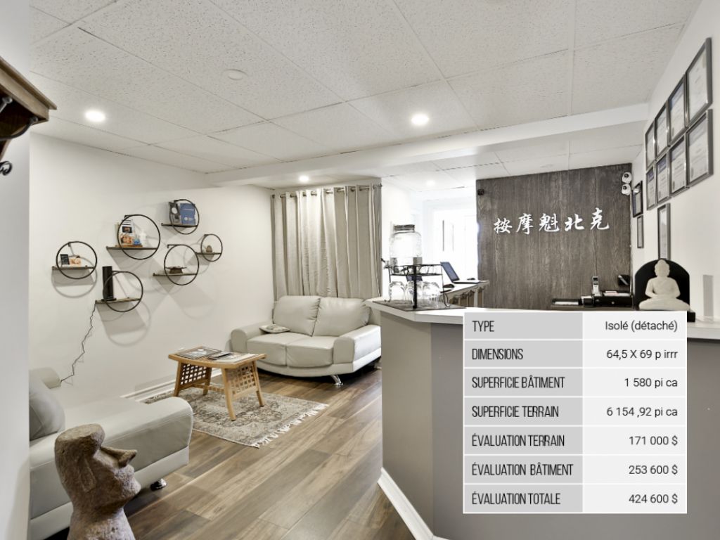 Duplex commercial/r�sidentiel � vendre