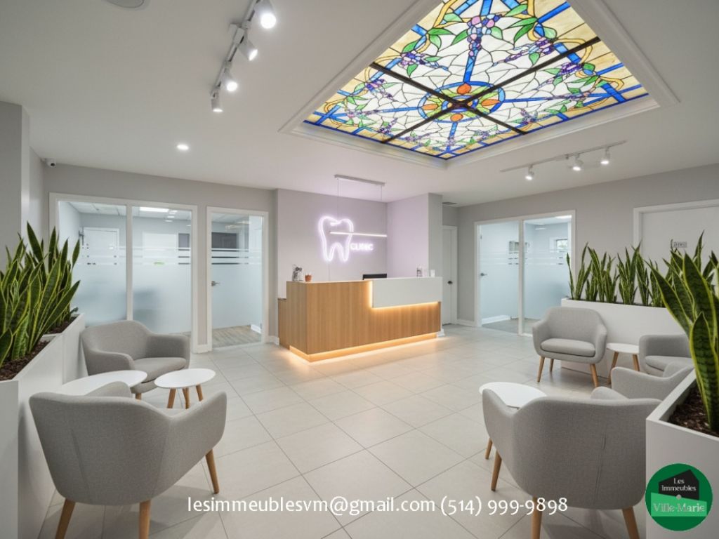 FOR RENT � Commercial space 3200 sq. ft. � Ideal for dental clinic or professional office � Ville-Marie East, Montreal