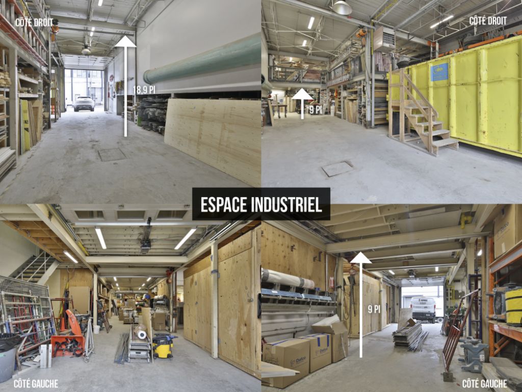 Immeuble Flex � vendre Villeray. Une polyvalence strat�gique au coeur du Quartier Industriel.