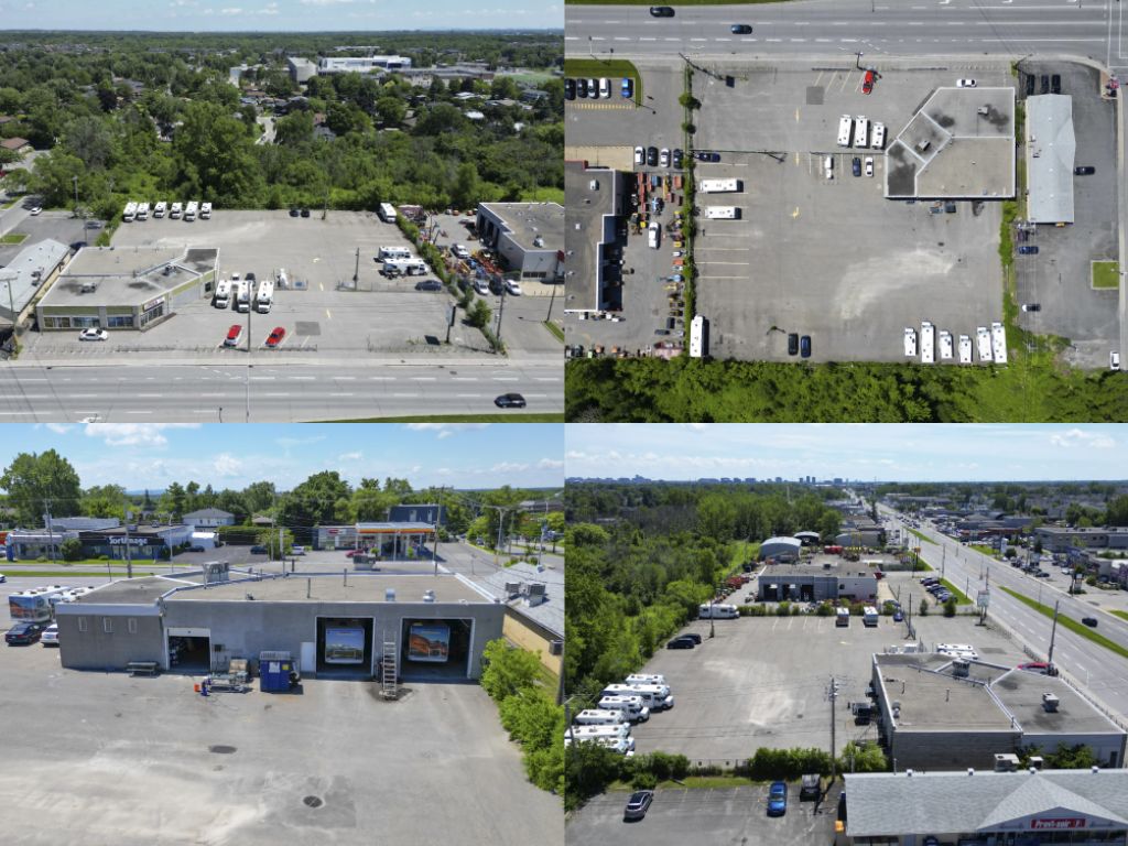 Espace commercial et industriel avec entreposage ext�rieur