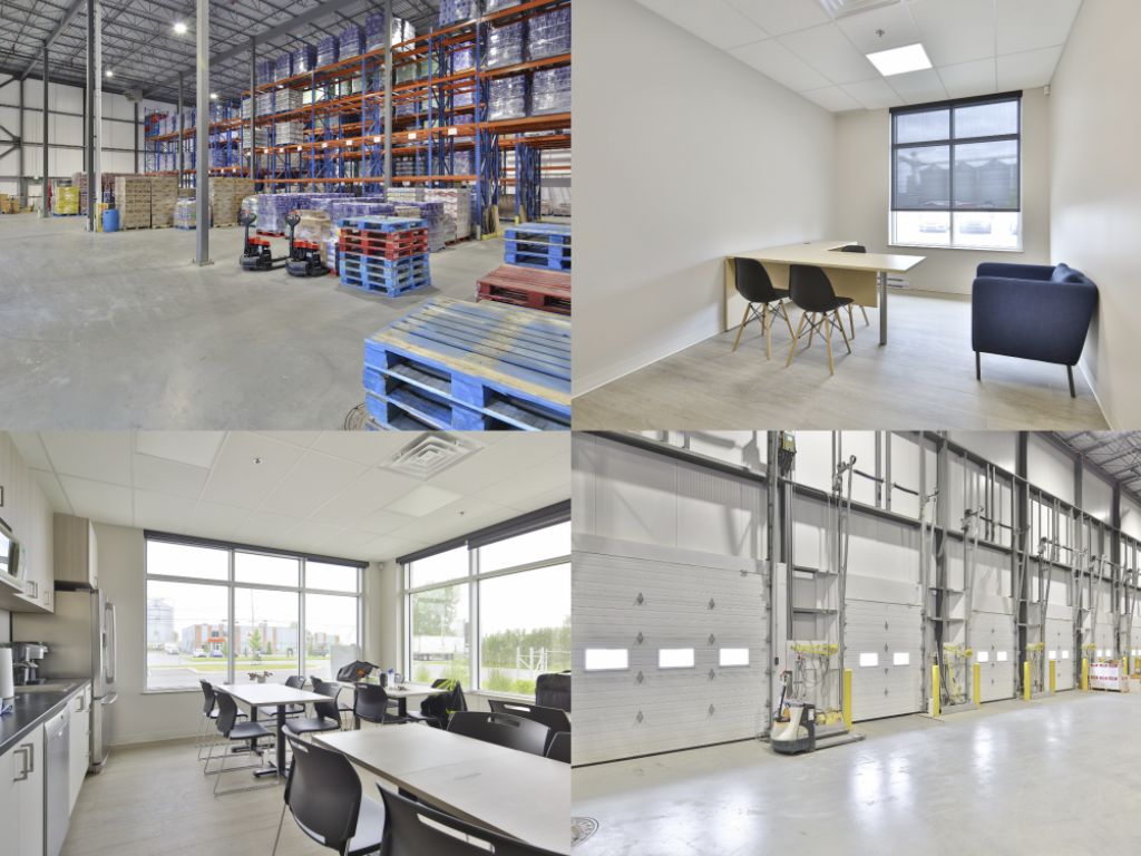 Espace industriel et entreposage � louer