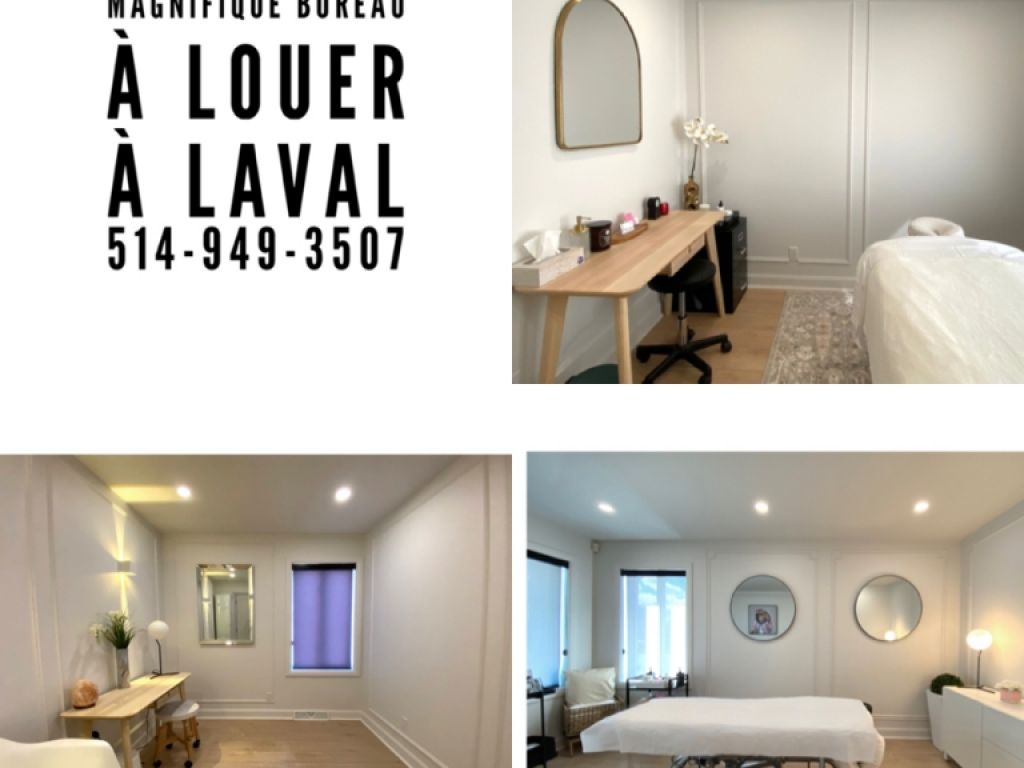 Bureau cl� en main � louer � Clinique bien-�tre multidisciplinaire