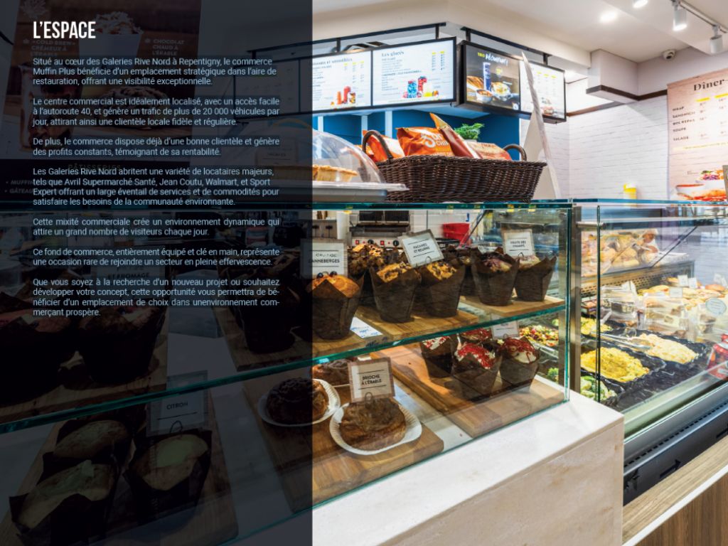 Espace commercial cl� en main