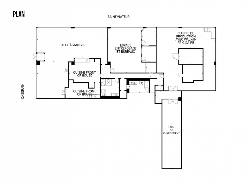 Local commercial au c�ur du mile end pour restaurateur