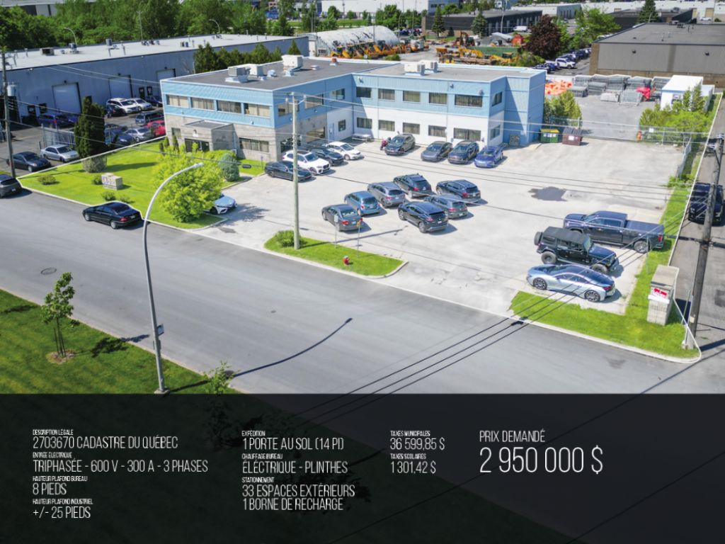 Immeuble industriel / bureaux � vendre