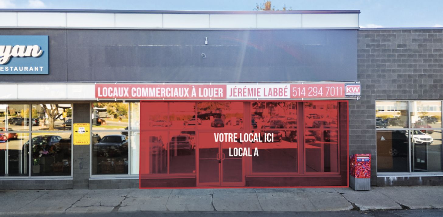 Local commercial &agrave; Ville Saint-Laurent - &Agrave; louer