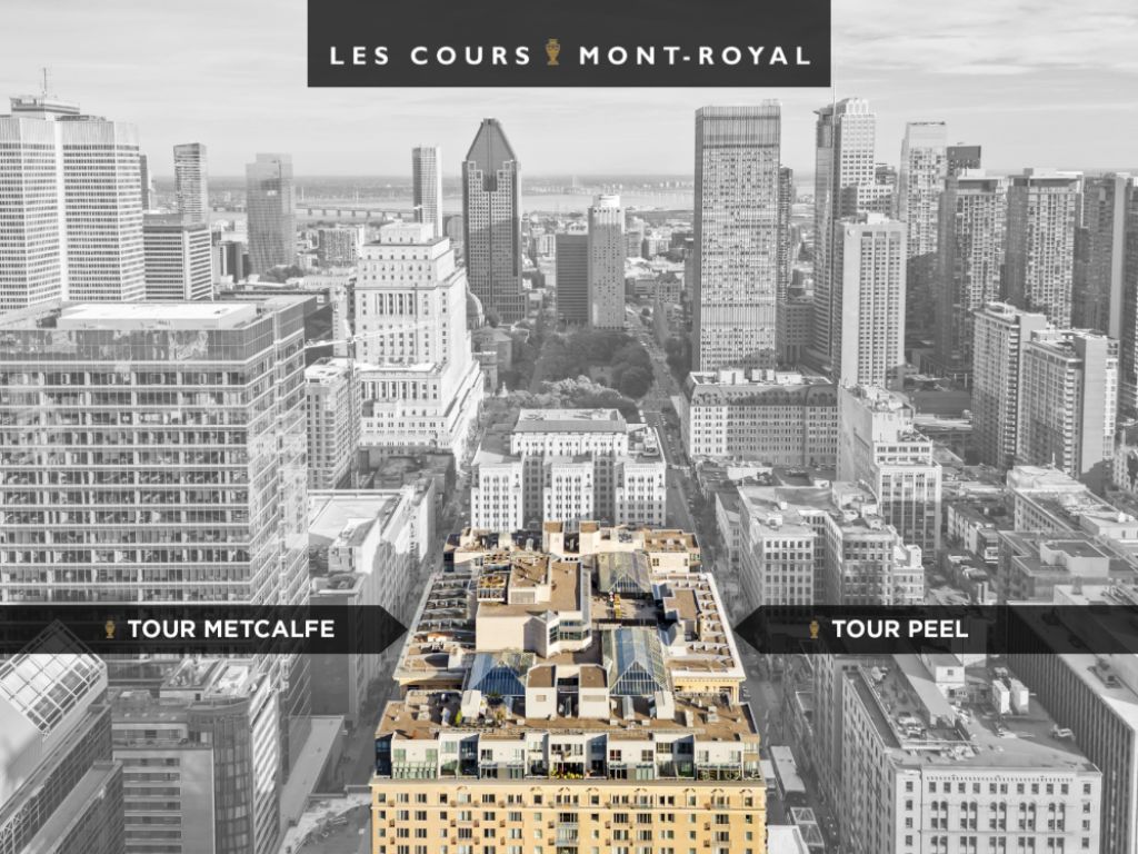 LES TOURS � BUREAUX COURS MONT-ROYAL