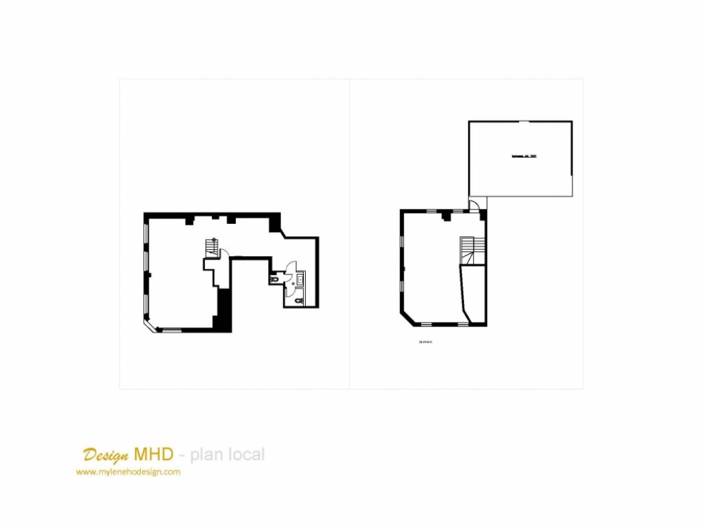 Commercial space for rent in Montreal - private terrace