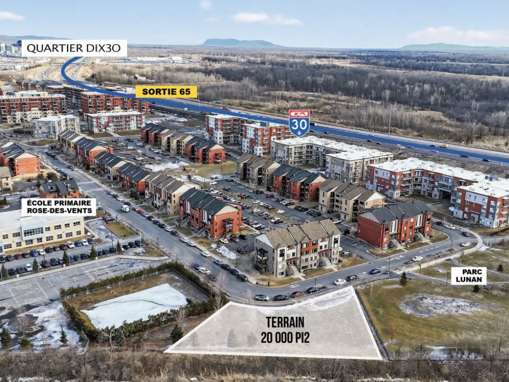 TERRAIN COMMERCIAL PUBLIC ET INSTITUTIONNEL � VENDRE